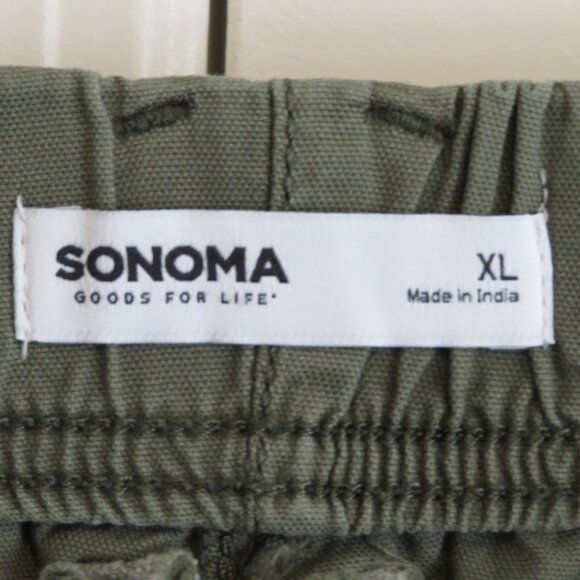 Green XL Women's Sonoma Goods For Life® Utility Shorts - Picture 5 of 5